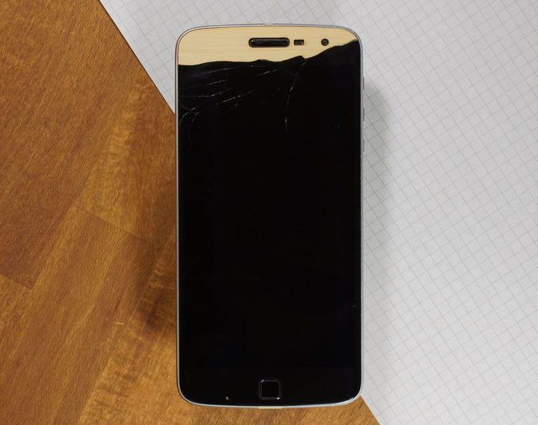 Repairing Your Broken Screen with Wood Veneer