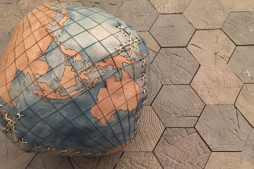 Leather Globe