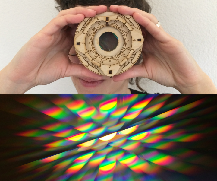 Diffraction Grating Kaleidoscope
