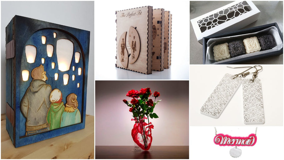 5 Laser Cut Valentine's Gift Ideas