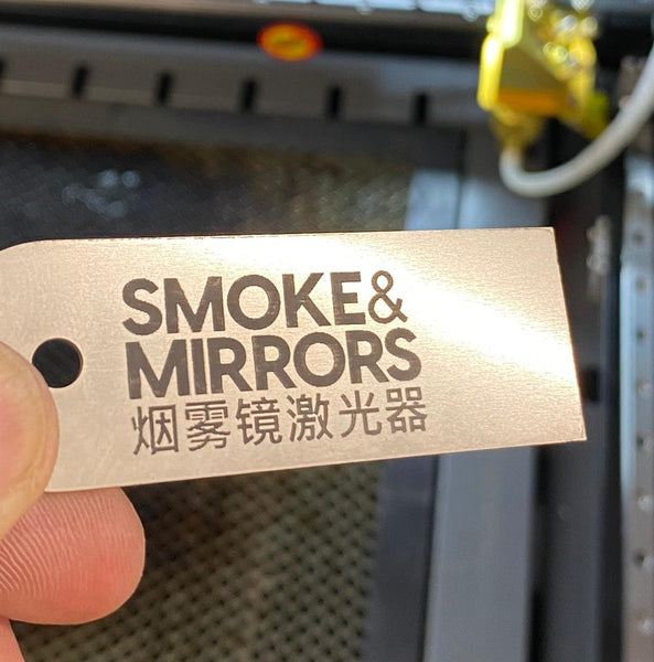 Engraving metal with your CO2 laser cutter