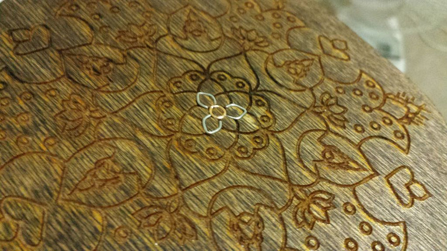 Laser Cut Wire Inlay