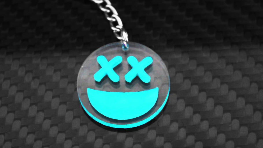 Glow in the Dark Keyrings