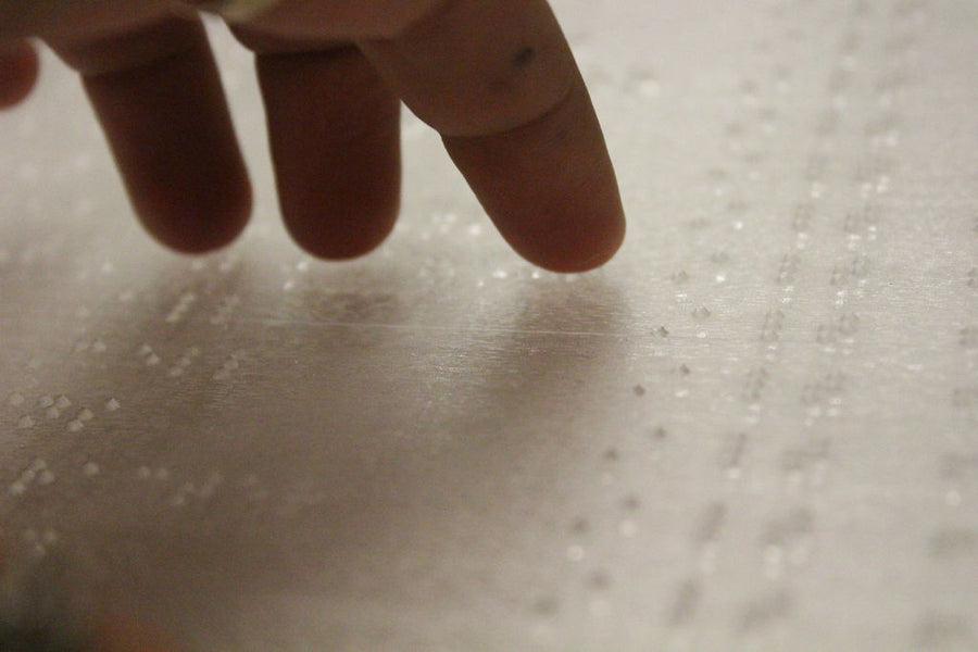 Laser Cut Braille